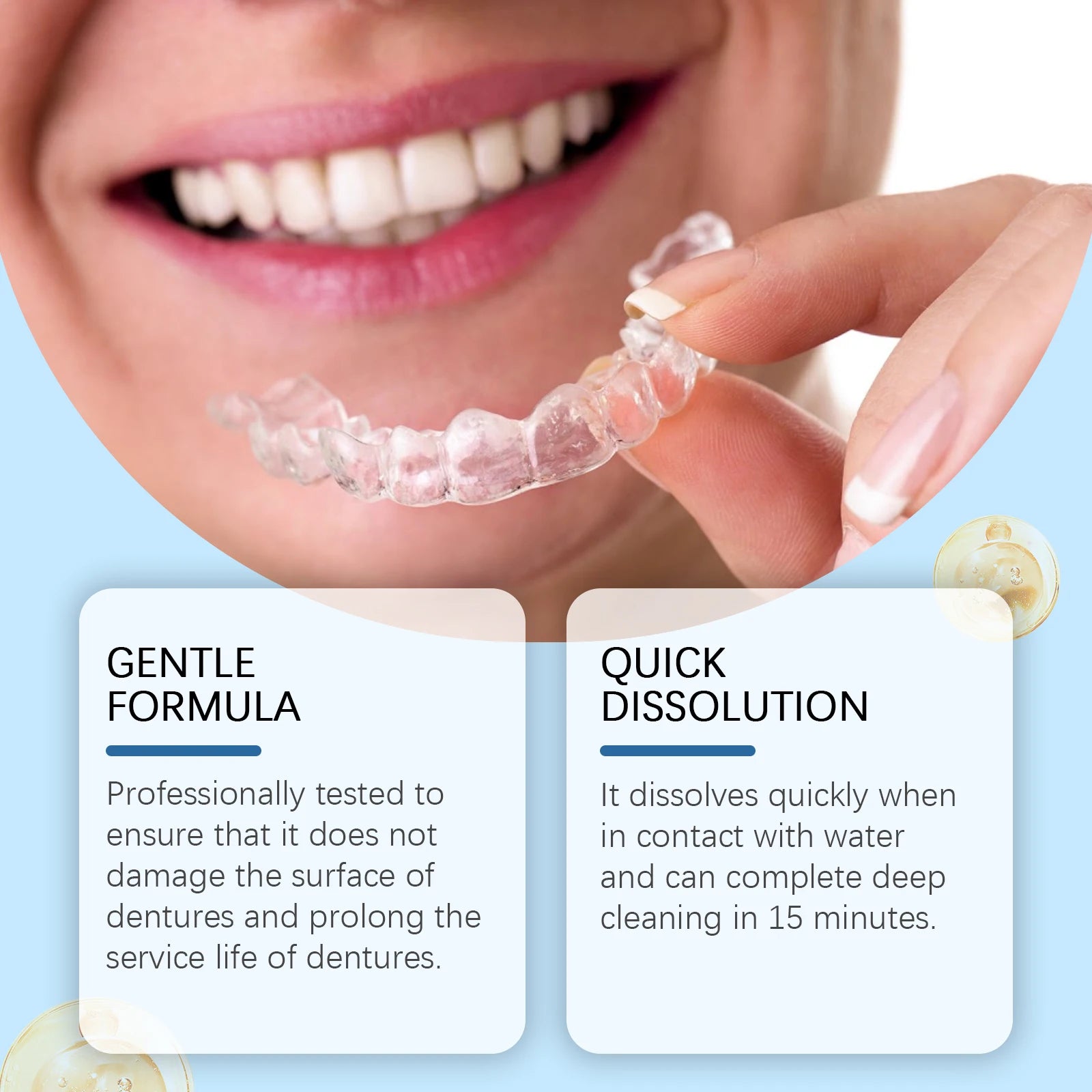 Effervescent Denture and Retainer Cleaning Tablets - 3