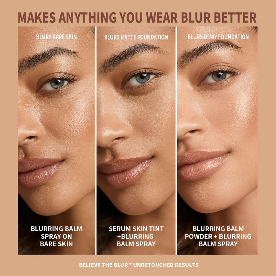 Liquid Blurring Balm Makeup Setting Spray - 12