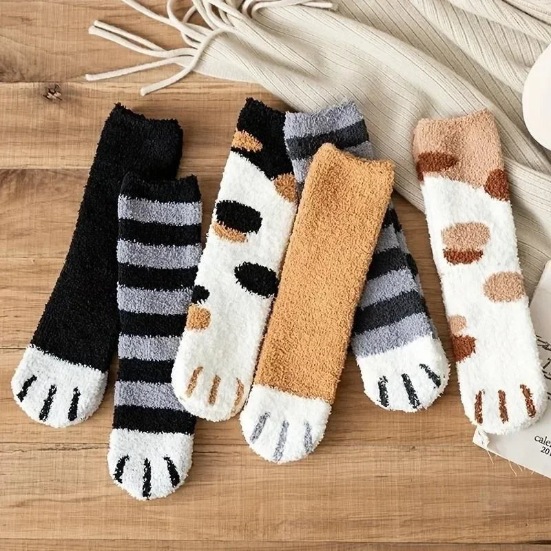 Women's Soft Thermal Fuzzy Winter Socks