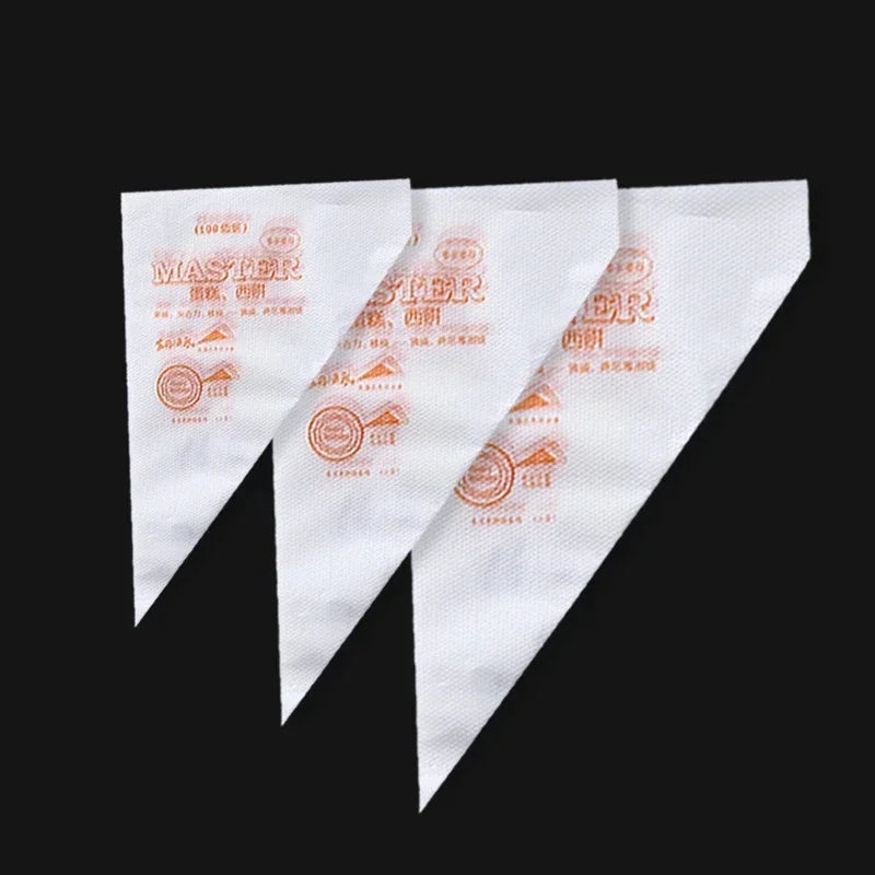 Disposable Piping Bags for Cake Decorating and Baking