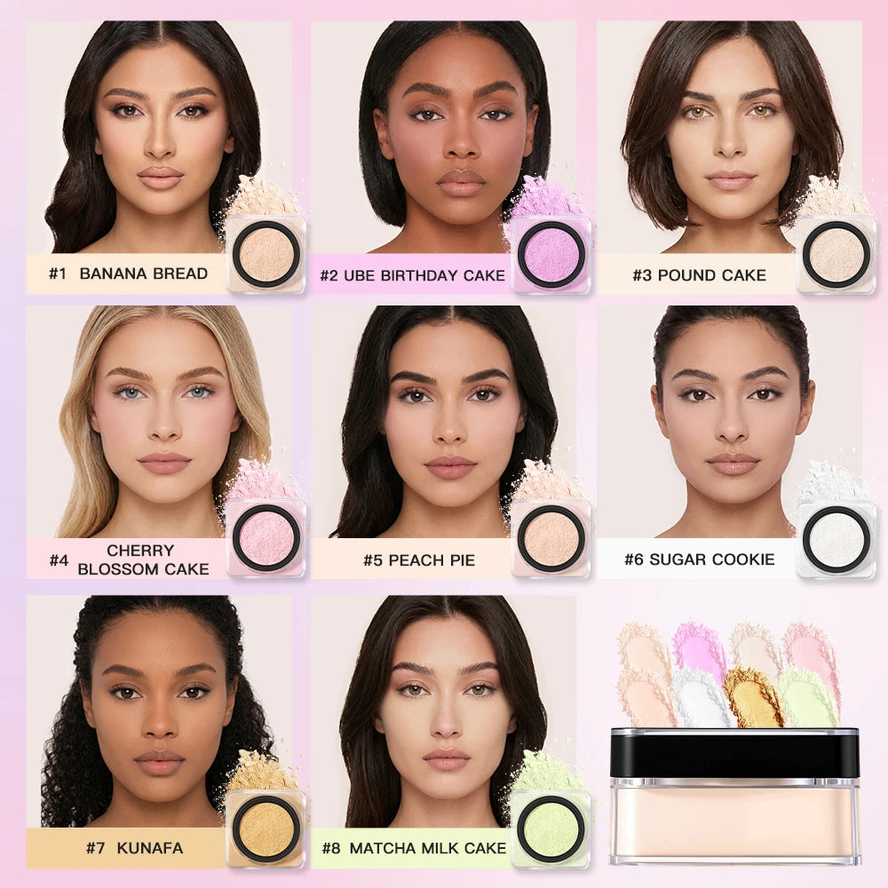 Matte Oil-Control Loose Baking Setting Powder