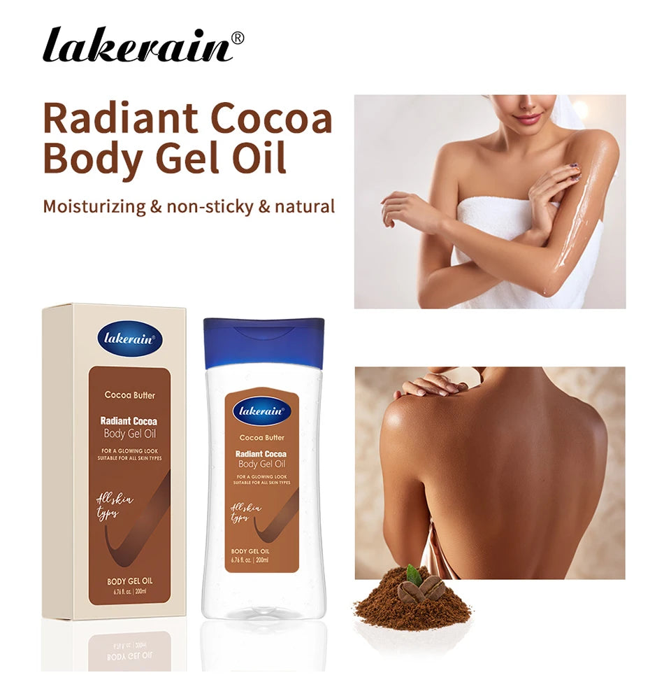 Radiant Cocoa Body Gel Oil for Hydrated Glowing Skin - 7