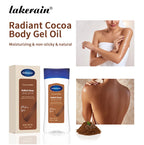 Radiant Cocoa Body Gel Oil for Hydrated Glowing Skin