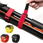 Reusable Fishing Rod Tie Straps for Organized Gear (10 Pack)