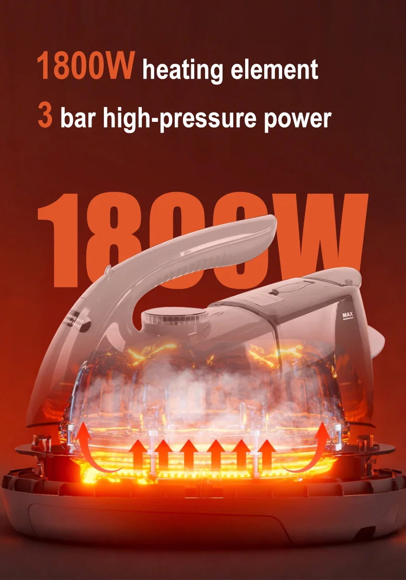 High-Temperature Steam Mop for Home and Car Cleaning - 12