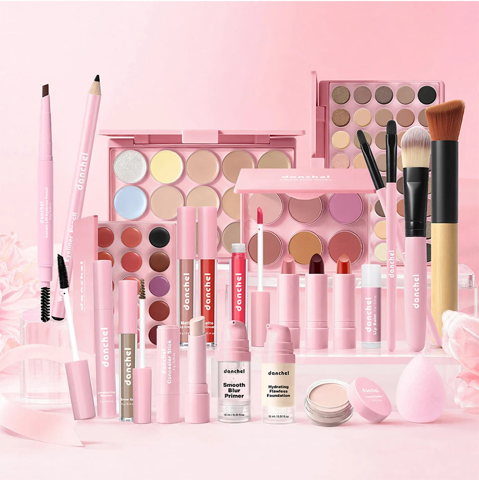 All-in-One Professional Makeup Set for Beginners and Travel - 20