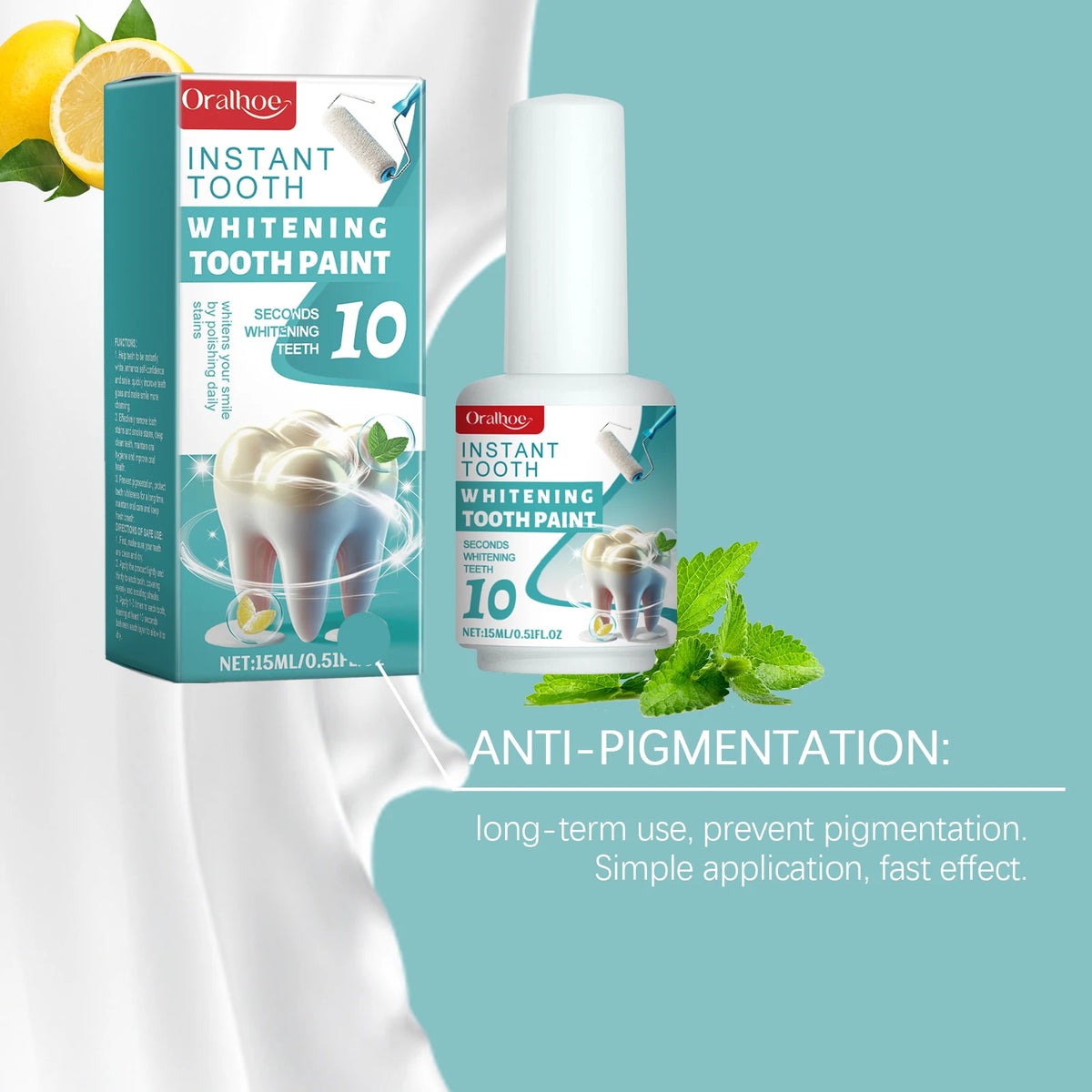 Instant Teeth Whitening Paint