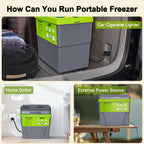 Portable 20L Electric Cooling and Heating Fridge for Travel