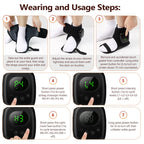 Heated Airbag Ankle Compression Massager