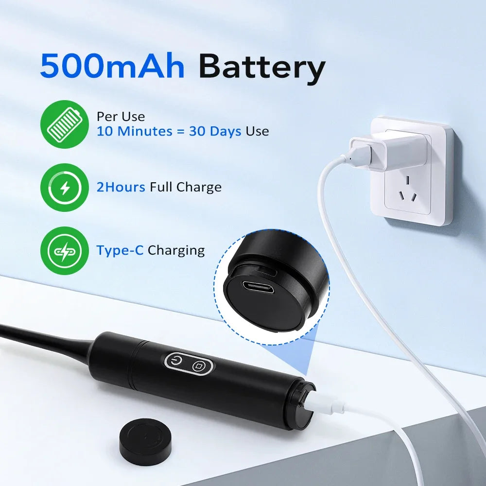 Electric Sonic Teeth Cleaner and Plaque Remover - 6
