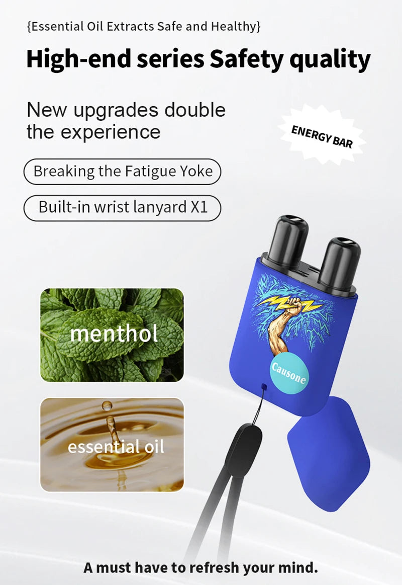 Double Hole Nasal Aromatherapy Energy Stick