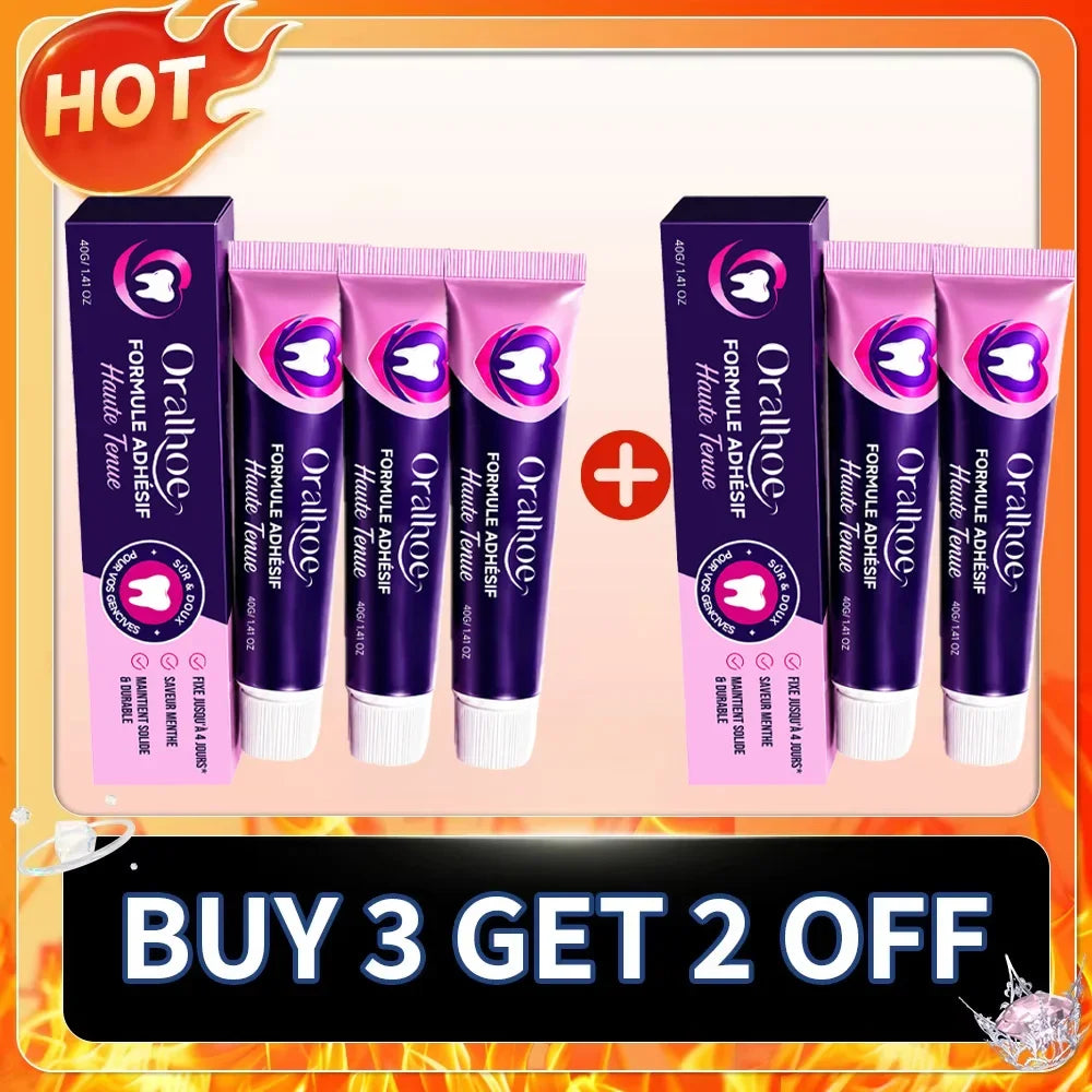 Soft Silicone Denture Reline Cushion Adhesive