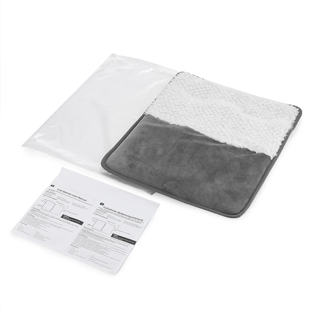 USB Heated Foot Warmer and Body Warming Mat - 16