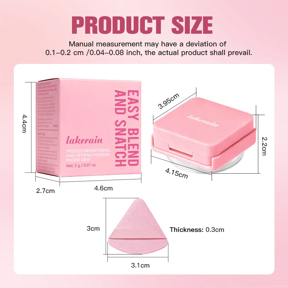 Matte Foundation Stick and Pressed Setting Powder Makeup Set