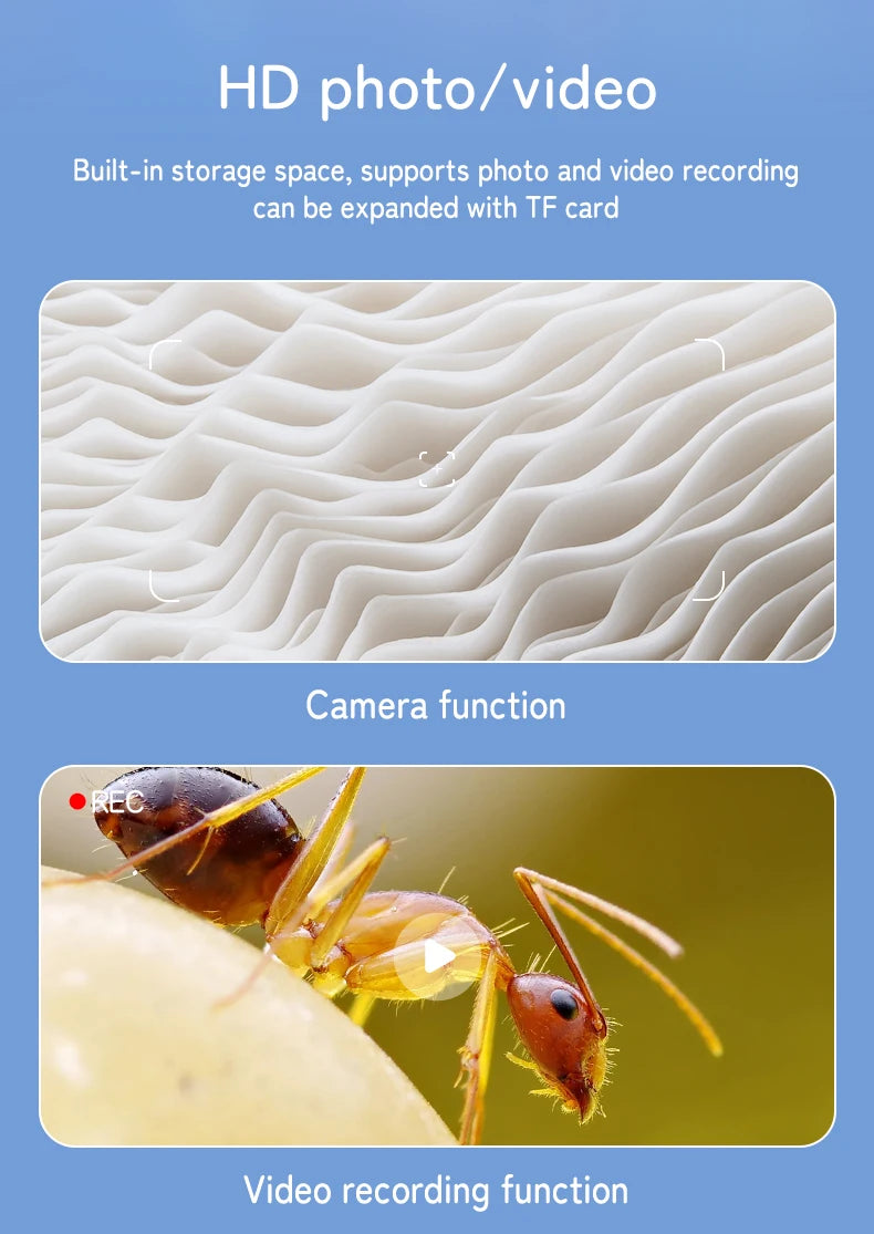 Digital Handheld Microscope for Kids