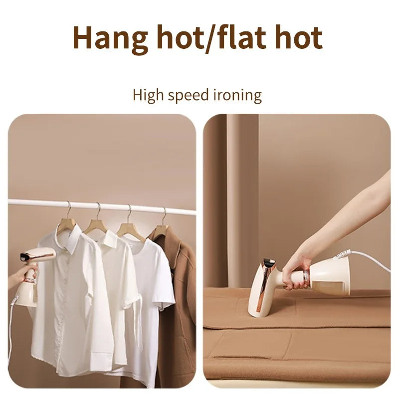 Portable Handheld Steam Iron for Garments