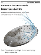 Portable Hydrogen Rich Water Ionizer Generator Bottle