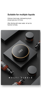 Automatic Touchless Foam Soap Dispenser with Temperature Display