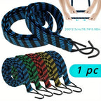 Heavy-Duty Elastic Bungee Cord with Metal Hooks for Cargo
