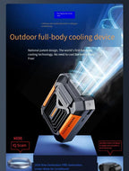 Portable Waist Clip Cooling Fan with Power Bank