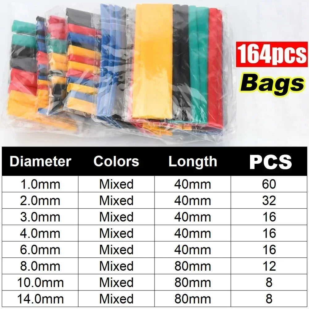 Heat Shrink Tubing Wire Insulation Wrap Kit