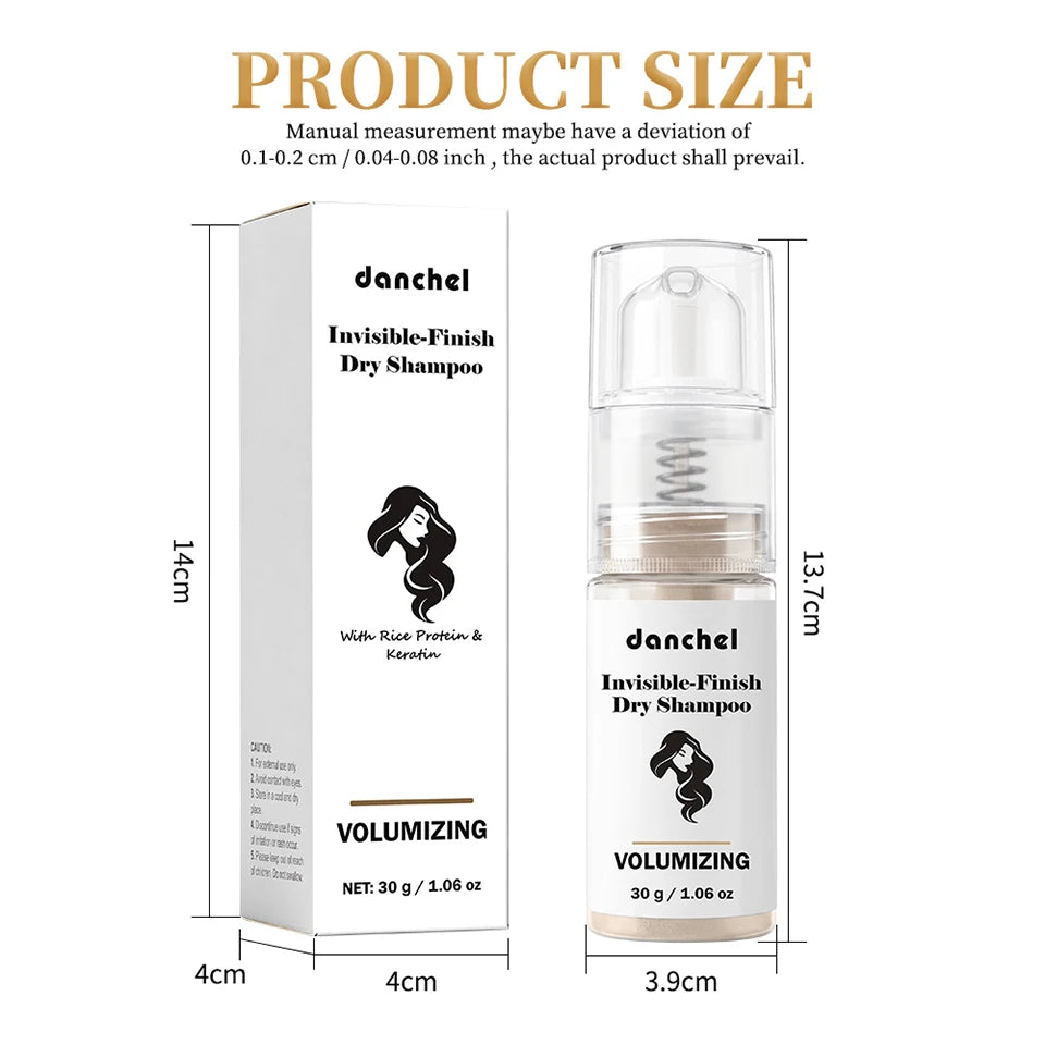 Volumizing Dry Shampoo Powder for Instant Oil Control