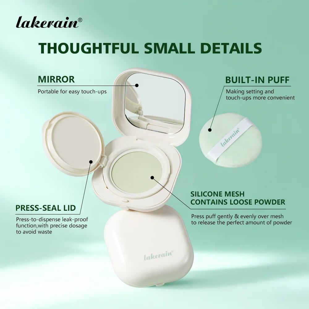 Instant Matte Loose Setting Powder for Shine-Free Makeup