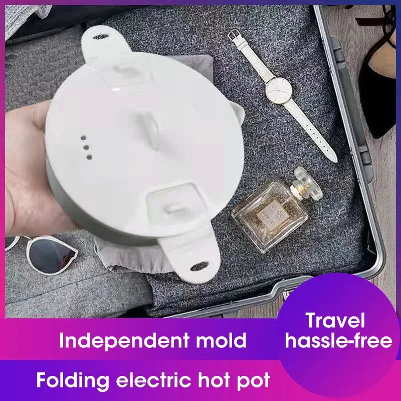 Portable Foldable Electric Hot Pot for Travel and Camping - 3
