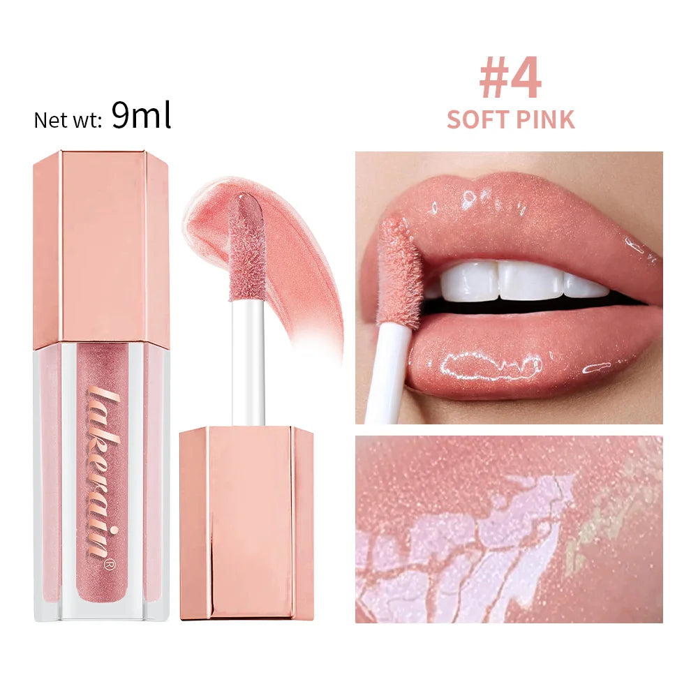 Moisturizing Liquid Glitter Lip Gloss for Plump Lips - 23