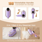 Portable Mini Handheld Steam Iron for Clothes