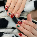 Christmas Snowflake Gel Nail Art Stickers