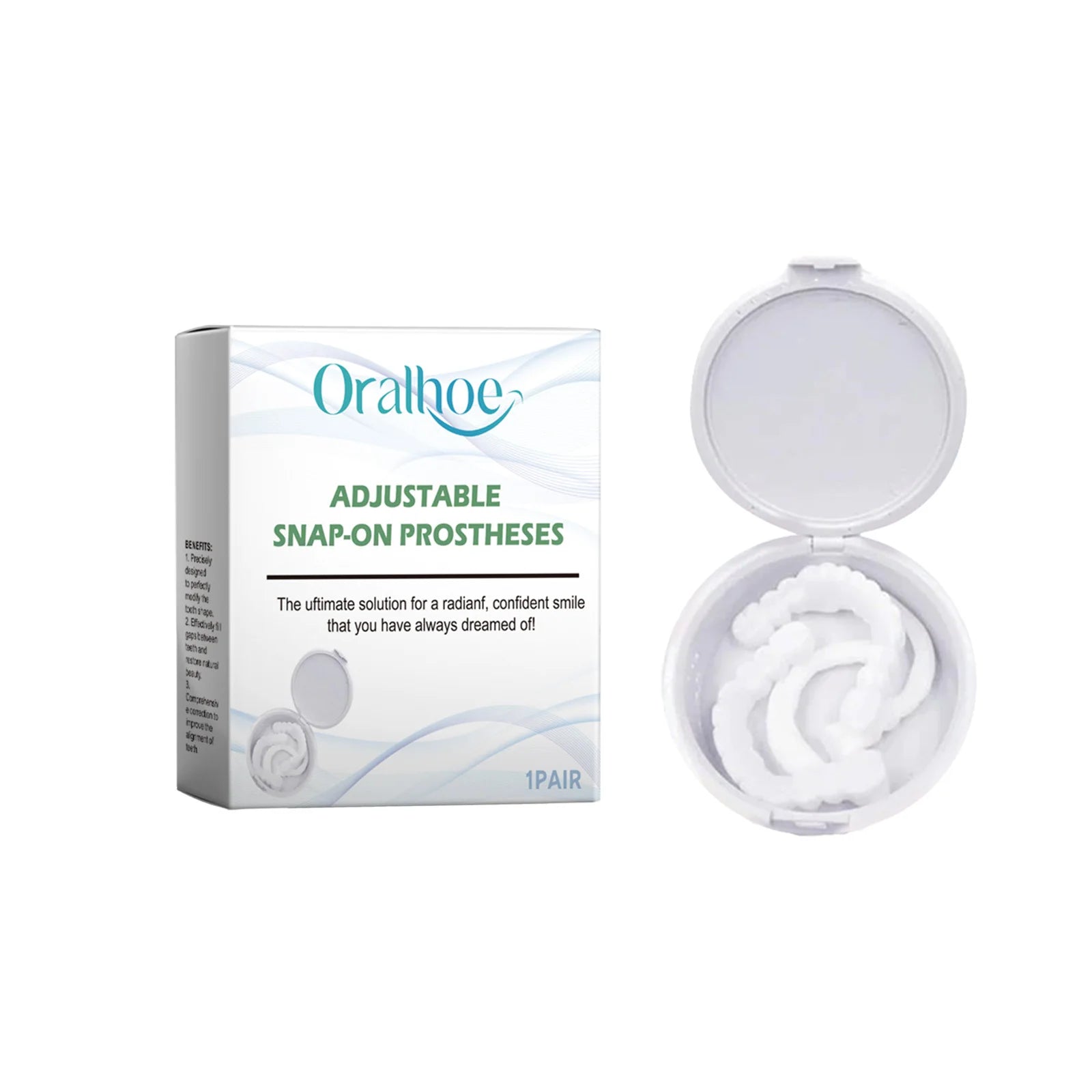 Adjustable Snap-On Dentures for Instant Smile Makeover - 16
