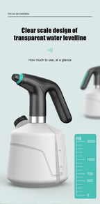2L Portable Electric Garden Sprayer for Plants and Cleaning