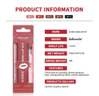 3-Piece Waterproof Matte Lip Makeup Set