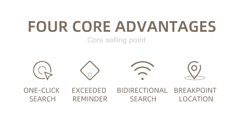 Smart Bluetooth Anti-Lost Tracker for Keys and Valuables