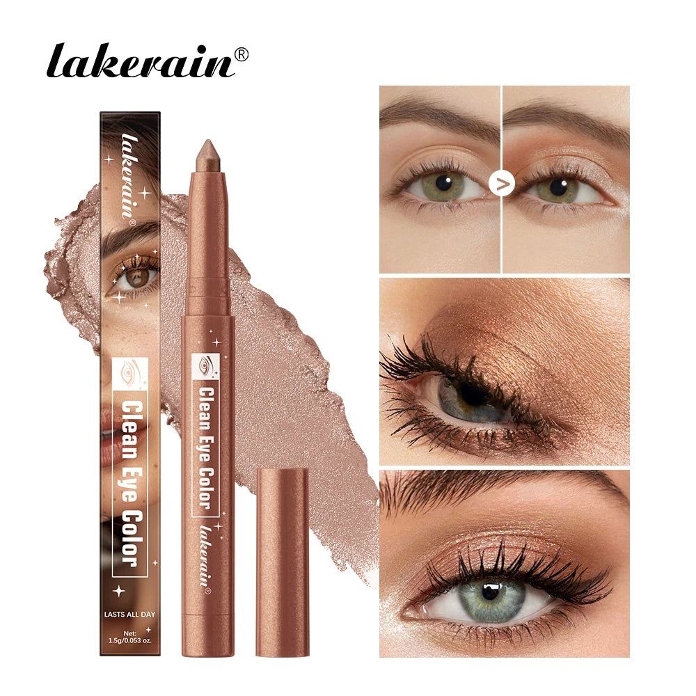 Waterproof Smudge-Proof Shimmer Eyeshadow Stick