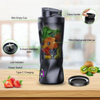 Portable USB Rechargeable Personal Smoothie Blender