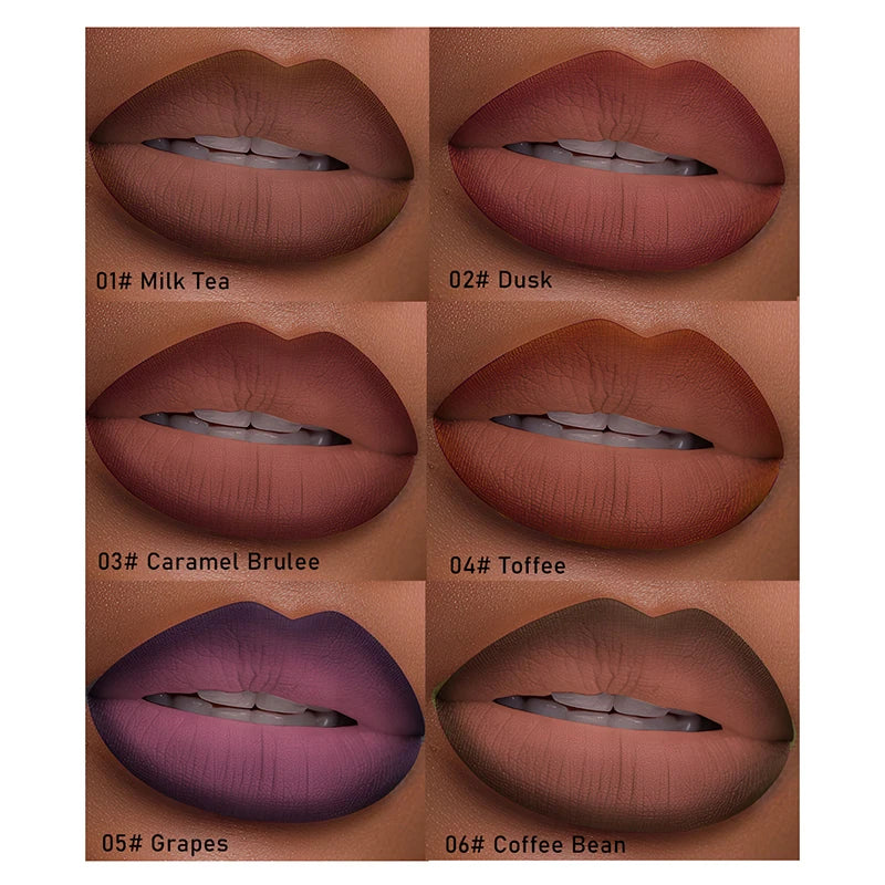 Waterproof Matte Velvet Lip Liner Crayon for Long-Lasting Makeup