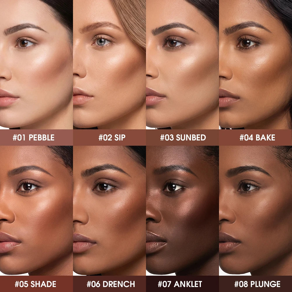 Cream Bronzer Stick for Sculpted Face Contouring