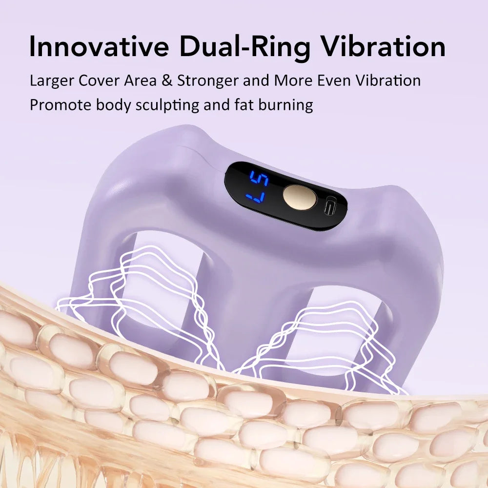 Electric Vibration Body Shaping Fascia Massage Ring