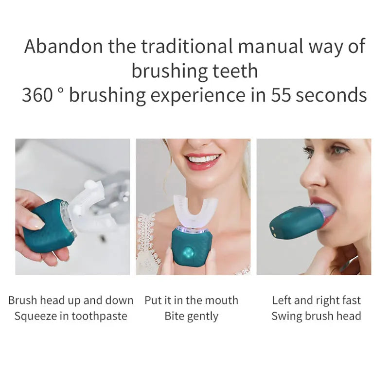 Automatic U-Shaped Electric Toothbrush
