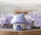 Cute Mushroom House Humidifier with LED Night Light