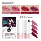 Matte Velvet Cigarette Lipstick Set
