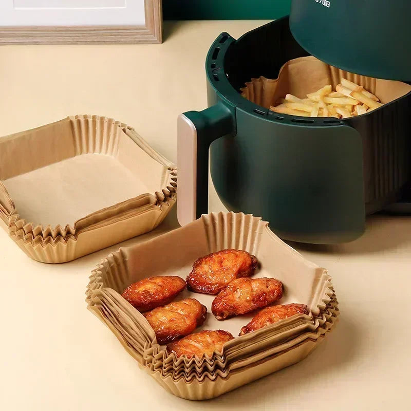 Disposable Non-Stick Air Fryer Parchment Paper Liners