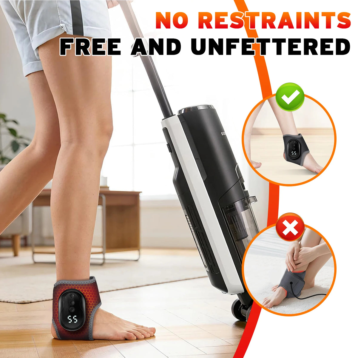 Vibration Ankle and Wrist Massage Wrap