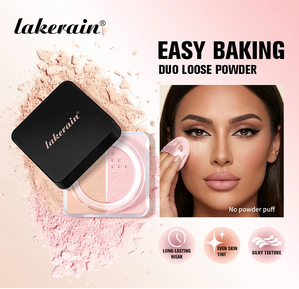 2-in-1 Color Correcting Loose Setting Powder