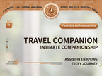 Portable Wireless Espresso Coffee Maker for Travel and Camping