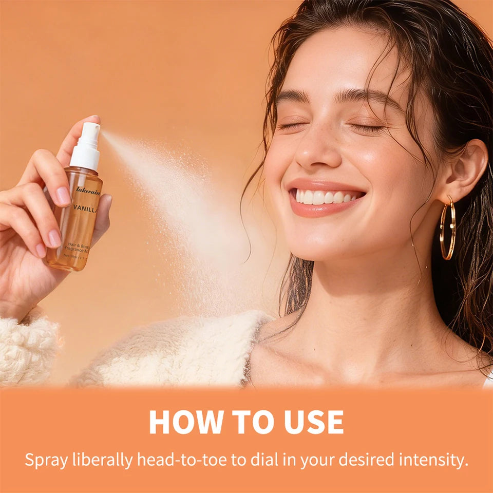 Refreshing Hair and Body Fragrance Mist