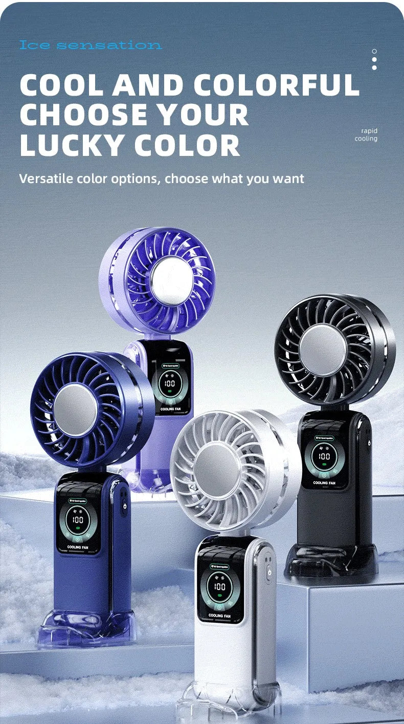 Portable Semiconductor Cooling Handheld Fan