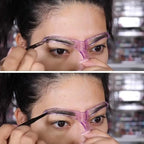 8-Piece Eyebrow Shaping Stencil Kit for Perfect Brows